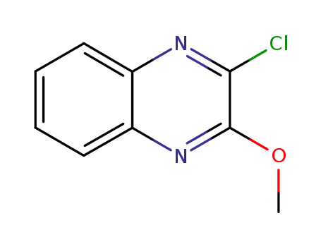 Molecular Structure of 32998-25-7 (2-CHLORO-3-METHOXYQUINOXALINE)