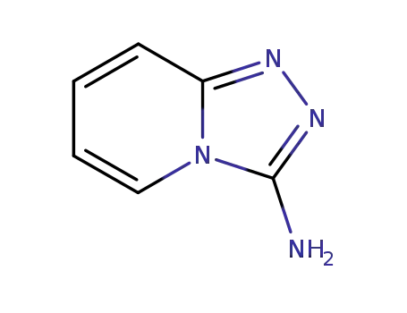 Molecular Structure of 767-62-4 ([1,2,4]triazolo[4,3-a]pyridin-3-amine)
