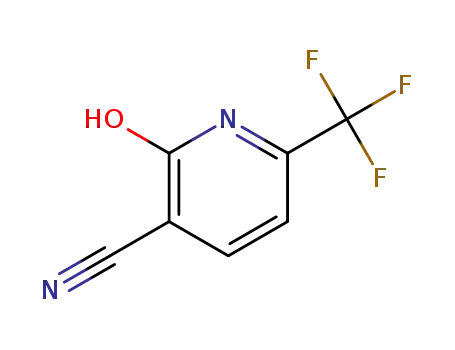 Molecular Structure of 116548-04-0 (3-Cyano-6-(trifluoromethyl)pyrid-2-one)