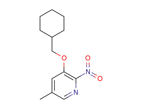 3-(cyclohexylmethoxy)-5-methyl-2-nitropyridine