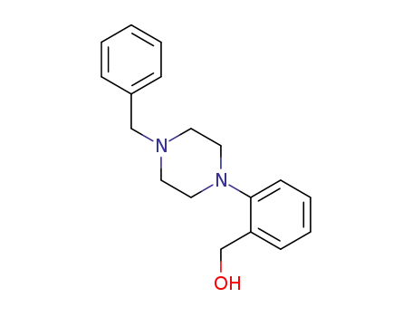 Molecular Structure of 261178-24-9 ([2-(4-BENZYLPIPERAZIN-1-YL)PHENYL]METHANOL)
