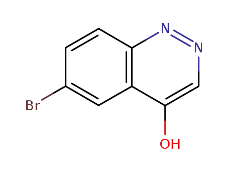 Molecular Structure of 876-88-0 (6-bromocinnolin-4-ol)