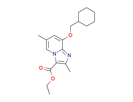 ethyl 8-(cyclohexylmethoxy)-2,6-dimethylimidazo[1,2-a]pyridine-3-carboxylate