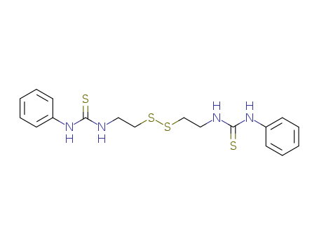Urea,1,1'-(dithiodiethylene)bis[3-phenyl-2-thio- (8CI)