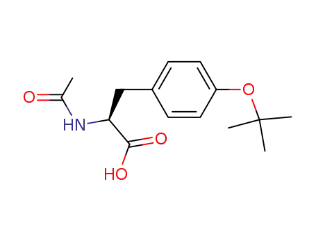Molecular Structure of 201292-99-1 (AC-TYR(TBU)-OH)