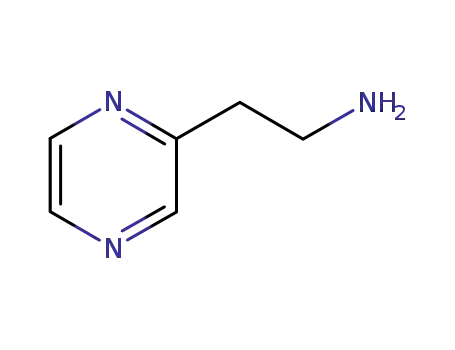 Molecular Structure of 5321-59-5 (2-PYRAZIN-2-YL-ETHYLAMINE)