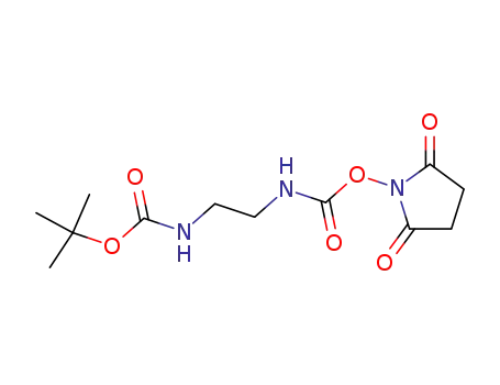 Molecular Structure of 254100-95-3 (TERT-BUTYL-N-SUCCINIMIDYL N N'-ETHYLENE-)