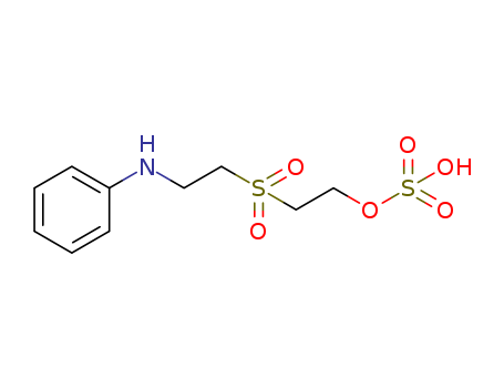 Ethanol, 2-[[2-(phenylamino)ethyl]sulfonyl]-, hydrogen sulfate (ester)