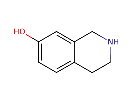 Molecular Structure of 30798-64-2 (1,2,3,4-TETRAHYDRO-ISOQUINOLIN-7-OL)
