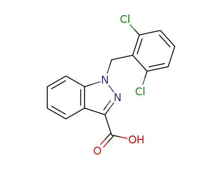1-[(2,6-Dichlorophenyl)methyl]-1H-indazole-3-carboxylic acid