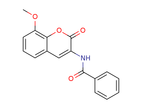 Benzamide,N-(8-methoxy-2-oxo-2H-1-benzopyran-3-yl)- cas  7150-00-7