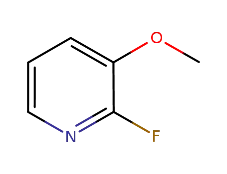 Molecular Structure of 163234-74-0 (Pyridine, 2-fluoro-3-methoxy- (9CI))