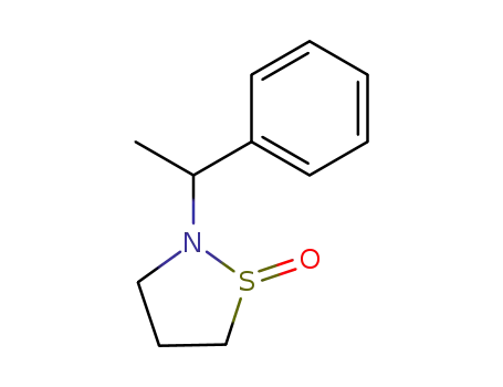 2-(1-phenylethyl)isothiazolidine-1-oxide
