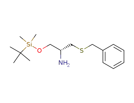 (R)-1-Benzylsulfanylmethyl-2-(tert-butyl-dimethyl-silanyloxy)-ethylamine