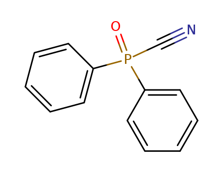 Phosphinic cyanide, diphenyl-