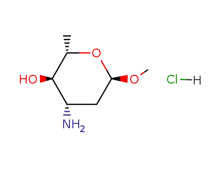 Molecular Structure of 54623-24-4 (METHYL-A-L-ACOSAMINE)