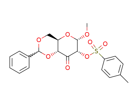 (6-methoxy-8-oxo-2-phenyl-4a,6,7,8a-tetrahydro-4H-pyrano[3,2-d][1,3]dioxin-7-yl) 4-methylbenzenesulfonate