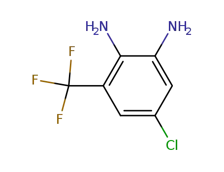 5-Chloro-3-(trifluoromethyl)benzene-1,2-diamine