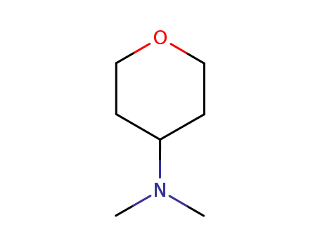 Molecular Structure of 38035-10-8 (4-(Dimethylamino)tetrahydro-2H-pyran)