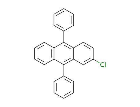 Molecular Structure of 43217-28-3 (2-CHLORO-9,10-DIPHENYLANTHRACENE)