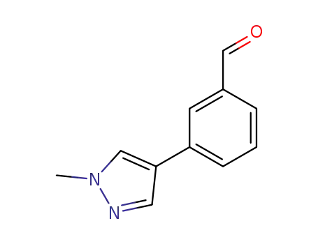 3-(1-Methyl-1H-pyrazol-4-YL)benzaldehyde