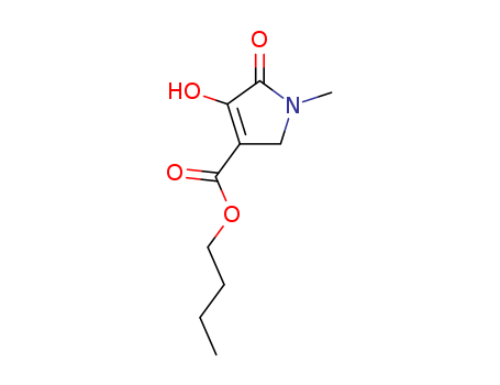 1H-Pyrrole-3-carboxylic acid, 2,5-dihydro-4-hydroxy-1-methyl-5-oxo-, butyl ester