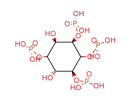 Molecular Structure of 102850-29-3 (D-MYO-INOSITOL 1,3,4,5-TETRAKIS-PHOSPHATE AMMONIUM SALT)