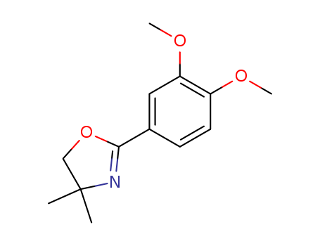 2-(3,4-DIMETHOXYPHENYL)-4,4-DIMETHYL-4,5-DIHYDRO-1,3-OXAZOLE