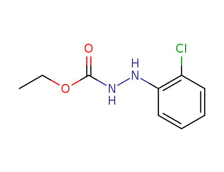 Hydrazinecarboxylic acid, 2-(2-chlorophenyl)-, ethyl ester