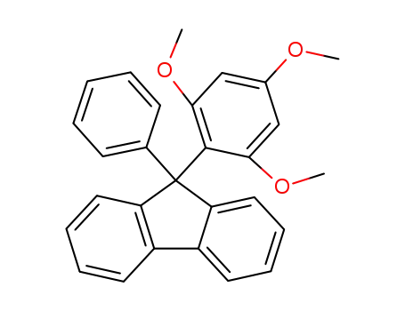 Molecular Structure of 115322-67-3 (9-phenyl-9-(2,4,6-trimethoxyphenyl)-9H-fluorene)