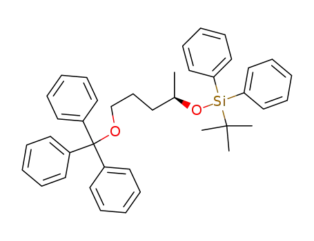 Silane,
(1,1-dimethylethyl)[1-methyl-4-(triphenylmethoxy)butoxy]diphenyl-, (R)-