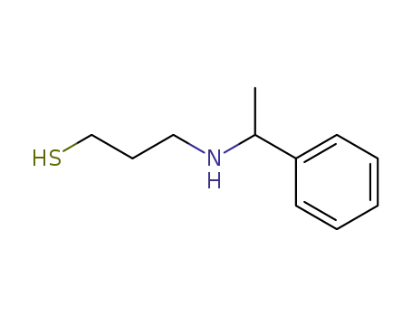 Molecular Structure of 4628-56-2 (3-[(1-phenylethyl)amino]propane-1-thiol)