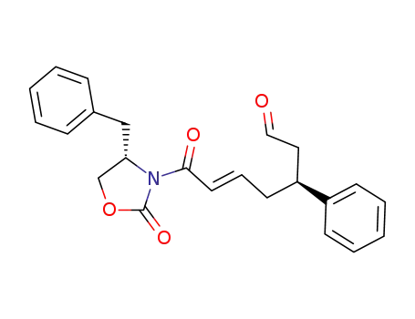 2-Oxazolidinone,
3-[(2E,5S)-1,7-dioxo-5-phenyl-2-heptenyl]-4-(phenylmethyl)-, (4S)-