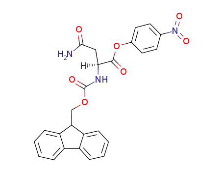 Molecular Structure of 71989-17-8 (FMOC-ASN-ONP)