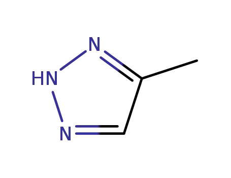 Molecular Structure of 19230-71-8 (4-Methyl-1H-1,2,3-triazole)