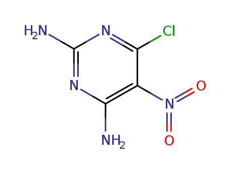 6-chloro-5-nitro-pyrimidine-2,4-diamine cas  6036-64-2