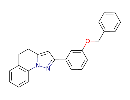 60230-71-9,2-[3-(benzyloxy)phenyl]-4,5-dihydropyrazolo[1,5-a]quinoline,