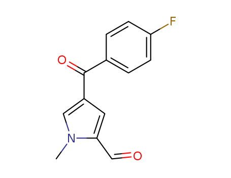 4-(4-fluorobenzoyl)-1-methyl-1H-pyrrole-2-carbaldehyde  CAS NO.128843-61-8