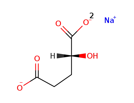 Molecular Structure of 103404-90-6 (D-2-HYDROXYPENTANEDIOIC ACID DISODIUM SALT)