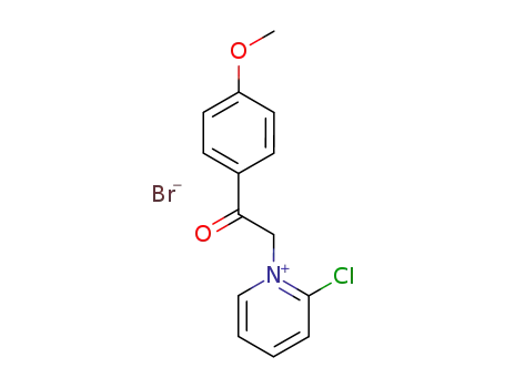 Molecular Structure of 7250-09-1 (2-(2-chloropyridin-1(2H)-yl)-1-(4-methoxyphenyl)ethanone)