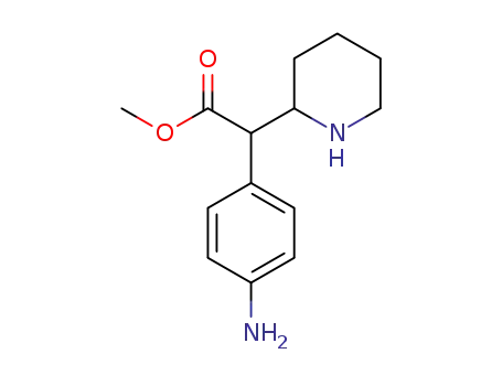 methyl 2-(4-aminophenyl)-2-(piperidin-2-yl) acetate