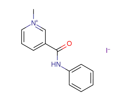 Molecular Structure of 81795-18-8 (1-mehtyl-3-phenylaminocarbonylpyridinium iodide)