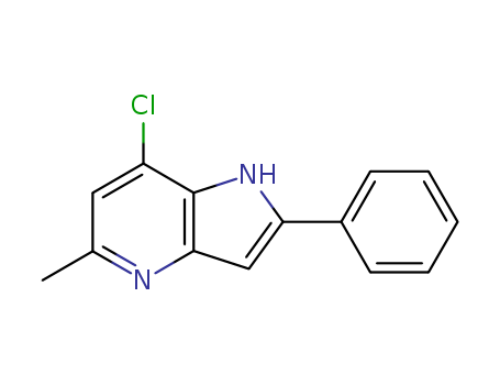 7-CHLORO-5-METHYL-2-PHENYL-1H-PYRROLO[3,2-B]PYRIDINE