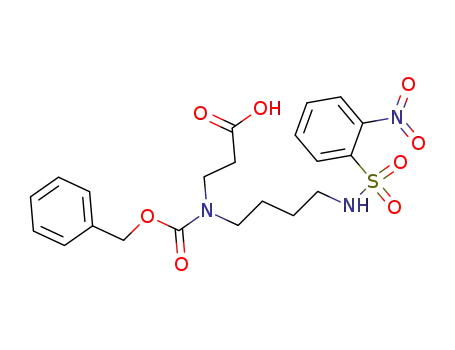 b-Alanine,
N-[4-[[(2-nitrophenyl)sulfonyl]amino]butyl]-N-[(phenylmethoxy)carbonyl]-