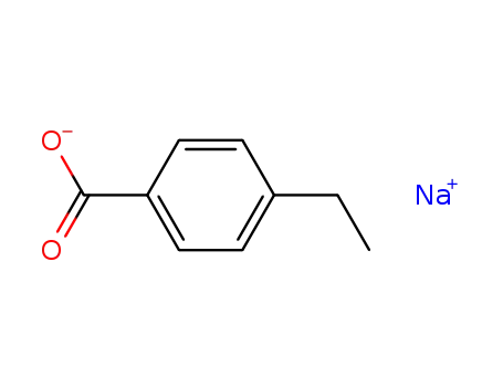 Molecular Structure of 2046-83-5 (Benzoic acid, 4-ethyl-, sodium salt)