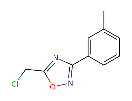 1,2,4-Oxadiazole,5-(chloromethyl)-3-(3-methylphenyl)-