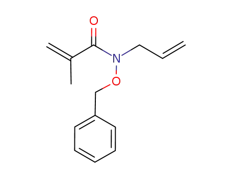 Molecular Structure of 914498-71-8 (N-(phenylmethoxy)-2-methyl-N-(2-propen-1-yl)-2-propenamide)