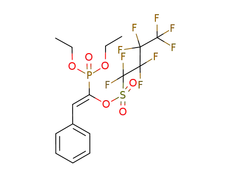 1,1,2,2,3,3,4,4,4-Nonafluoro-butane-1-sulfonic acid (E)-1-(diethoxy-phosphoryl)-2-phenyl-vinyl ester
