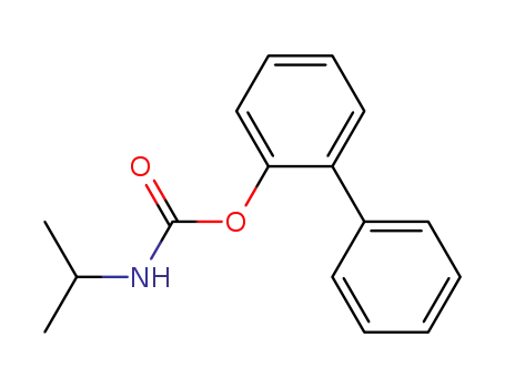 Molecular Structure of 417698-00-1 (O-2-biphenylyl N-isopropylcarbamate)