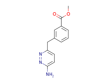 Benzoic acid, 3-[(6-amino-3-pyridazinyl)methyl]-, methyl ester